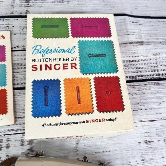 SINGER Professional Buttonholer 20 Cams 381116 for Slant 0 Matic Zig Zag Machine - Picture 5 of 16